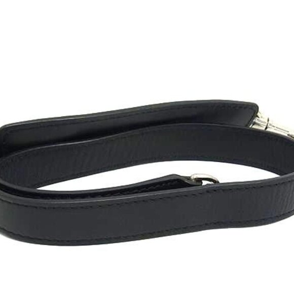 Celine Leather Shoulder Strap For Bag Shoulder Belt Shoulder Strap Black main image 4